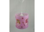 NIERMANN Hängeleuchte "Dreh-Pendelleuchte Prinzessin, Kinderzimmer, Kinderlampe", bunt, 1, Ø 25cm H: 27cm, 1 Stk., Leuchten, Der innere Lampenschrim dreht sich sobald das Licht eingeschaltet ist, Kinderlampe