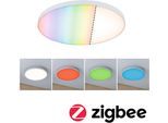 PAULMANN LED Panel "Velora", weiß, 1, Ø 40cm H: 6,9cm, 1 Stk., Leuchten