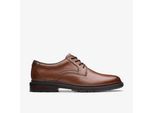 Burchill Derby Dunkelbraune Lederschuhe