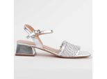 Montevita Sandale Mit Absatz Trea Silber