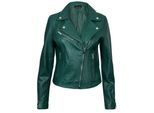 Dames klassiek leren Brando bikerjack-Loughton