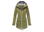 Marikoo dames softshelljas – Ulissaa met capuchon & reflecterende details