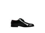 Dolce & Gabbana Zwarte Kalfsleren Derby Veterschoenen voor Formele Kleding