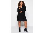 Curve damesjurken in Unifarben mini-model, lang, casual en relaxed model, ook verkrijgbaar in grote maten.