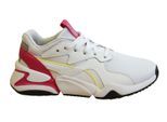 Puma Nova Gekleurd Wit Textiel Lace Up Damestrainers 371831 01