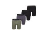 Retro Boxer Long Boxer 4-Pack