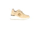 Laura Biagiotti Beigekleurige Polyester Dames Sneaker