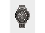 Montre Miles Chronograph Bracelet maille Tommy Hilfiger Pour Accessoires en Noir