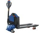 eurokraft pro Elektrohubwagen, Tragfähigkeit 1500 kg, Lithium-Ionen-Batterie, LxB 1538 x 540 mm