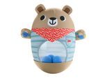 Greifling FISHER-PRICE "Camping-Freunde Wackelbär", braun (bunt), Greifspielzeug, BabyB:23cm H:33cm L:23cm, Kunststoff, Stoff, Greifling, B:23cm H:33cm L:23cm