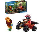 Konstruktions-Spielset PLAYMOBIL "Offroad Quad (72064), City Action", bunt, Spielbausteine, Kinder, Kunststoff, Konstruktions-Spielset