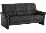 3-Sitzer DIE PLANBAR "PN-PF23182", schwarz (torro schwarz), B:198cm H:99cm T:93cm, Sofas, 3-Sitzer, Federkernpolsterung, wahlweise mit motorischer Vorziehbank