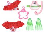 Puppen Accessoires-Set BABY BORN "Schnorchel-Set", bunt, Puppenausstattungen, Kinder, Kunststoff, Puppen Accessoires-Set