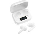 HANSEATIC wireless In-Ear-Kopfhörer "HWE-23", weiß, B:3,7cm H:6,7cm T:4,5cm, Kopfhörer, wireless In-Ear-Kopfhörer