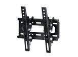 HAMA TV-Wandhalterung "TV-Wandhalterung neigbar, bis 25kg, 48 - 117 cm (19" - 46"), 32", 43", schwarz, Gerätehalterungen, TV-Wandhalterung