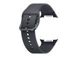 SAMSUNG Wechselarmband "Sport Band (Gr. M/L) für Samsung Galaxy Watch8 / Watch8 Classic", grau (dunkelgrau), Uhrenarmbänder, Wechselarmband