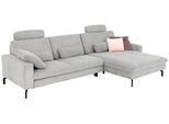 Ecksofa DIE PLANBAR "MP-IN20110 L-Form mit Kaltschaum-Polsterung", grau, B:302cm H:87cm T:178cm, 100% Polyester, Sofas, Ecksofa, optional mit Funktionen erhältlich
