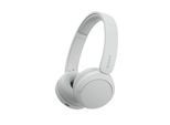 Sony WH-CH520 Weiß On-Ear Kopfhörer (Connect App, bis zu 50h Wiedergabezeit, 3 Minuten Schnellladen, Bluetooth, Mikrofon, Mehrfachkopplung)