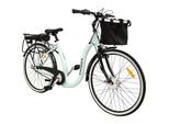 Tretwerk Linea 28 Zoll E Bike Damen Pedelec 3 Gang Nabenschaltung Elektro FahrradCitybike retro Tiefeinsteiger