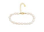 cai Armband 925 Sterling Silber vergoldet Perlen