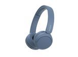 Sony WH-CH520 Blau On-Ear Kopfhörer (Connect App, bis zu 50h Wiedergabezeit, 3 Minuten Schnellladen, Bluetooth, Mikrofon, Mehrfachkopplung)