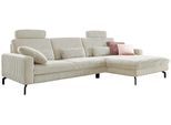 Ecksofa DIE PLANBAR "MP-IN20110 L-Form mit Kaltschaum-Polsterung", beige (natur), B:302cm H:87cm T:178cm, 100% Polyester, Sofas, Ecksofa, optional mit Funktionen erhältlich