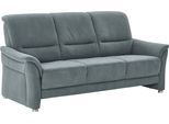 3-Sitzer DIE PLANBAR "PP-PF23182", grau (steel), B:198cm H:96cm T:93cm, 100% Polyester, Sofas, 3-Sitzer, Federkernpolsterung, wahlweise mit motorischer Vorziehbank