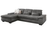 Ecksofa DIE PLANBAR "MP-IN16012 L-Form, mit Kaltschum-Polsterung", grau, B:309cm H:85cm T:195cm, 85% Polyester;15% Nylon, Sofas, Ecksofa, inkl. Sitztiefenverstellung, wahlweise mit weiteren Funktionen