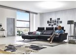 Ecksofa DIE PLANBAR "MP-IN20041 L-Form", grau (anthrazit), B:285cm H:84cm T:178cm, 100% Polyester, Sofas, Ecksofa, optional Sitztiefenverstellung und Kopfstützen