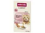 animonda Carny Creamy mit Taurin Lachs 66x15 g