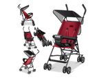 KIDIZ® Kinderwagen CITY Buggy Kinderbuggy klappbar Sportwagen Faltbar 360° 4-Zoll-Räder Inkl. Sonnen- und Regenverdeck zusammenklappbar 5-Punkt-Sicherheitsgurt ab 6 Monate
