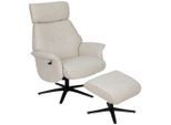 Livetastic , Creme , Textil , 77x108x81 cm , Relaxfunktion ,