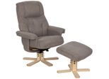 Livetastic , Graubraun , Textil , Eukalyptusholz , massiv, Sperrholz , 80x109x79 cm ,