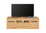 , Holzwerkstoff , 2 Fächer , 1 Schublade(n) Schubladen , 156.6x57.4x50 cm , Wohnzimmer, TV-Möbel, TV- & Lowboards