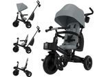 Dreirad KINDERKRAFT "Aveo 2 Plus", grau, Dreiräder, Kinder, multifunktional
