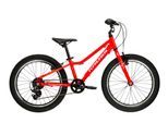 Kinderfahrrad KROSS "KROSS Kinderrad 20" Hexagon Mini 1.0 Rot 6 Gänge" Gr. 28, rot, rot, Fahrräder, Kinder, 28cm, 20 Zoll (50,80cm) hinten: 20 Zoll (50,80cm), Rahmen aus Aluminium Performance