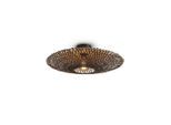 Good & Mojo Deckenleuchte , Naturfarben, Schwarz , 15 cm , LED-Leuchtmittel austauschbar , Lampen & Leuchten, Innenbeleuchtung, Deckenlampen, Deckenlampen