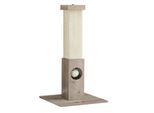 FEANDREA Katzenkratzbaum Kratzsäule 73cm weiß
