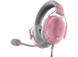 RAZER Gaming-Headset "BlackShark V2 X", rosa (quartz), Kopfhörer, Gaming-Headset