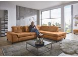 Ecksofa DIE PLANBAR "MP-IN18012 L-Form mit Kaltschaum-Polsterung", braun (zimt), B:310cm H:85cm T:260cm, 100% Polyester, Sofas, Ecksofa, mit Sitztiefenverstellung, optional Kopfteilverstellung & Bettfunktion