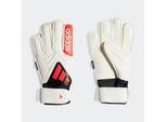 Torwarthandschuhe ADIDAS PERFORMANCE "COPA GL MTC FSJ", Kinder, Gr. 3, weiß (weiß, lucid rot, schwarz), Obermaterial: 65% Polyester, 35% Polyurethan, Handschuhe Torwarthandschuhe, für Kinder und Jugendliche