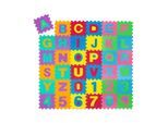 tectake® Puzzlematte, 86-teilig, aus EVA-Schaumstoff, Gesamtfläche: 3,6 m², jedes Teil 31,5 x 31,5 x 1 cm