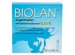 BIOLAN Augentropfen Einzeldosispipetten 20X0.35 ml