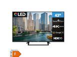 Smart Tech 43QG06V QLED Fernseher 43 Zoll Google TV - HDR Smart TV mit 4K UHD, Bluetooth (2026)