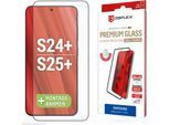 DISPLEX Displayschutzglas "Real Glass FC", transparent, B:9,3cm H:1,5cm T:20,1mm, Displayfolien, Displayschutzfolie Displayschutz kratzer-resistent 10H splitterfest, Displayschutzglas