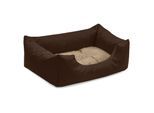 BedDog Hundebett MIMI Hundesofa aus Cordura, Microfaser-Velours Hundekissen