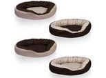 BedDog® Hundebett SUNNY 4in1 oder einfarbig, waschbar, mit Rand, Hundekissen