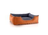 BedDog Hundebett TEDDY Hundesofa waschbares Hundebett mit Rand Hundekissen