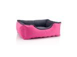 BedDog Hundebett TEDDY Hundesofa waschbares Hundebett mit Rand Hundekissen