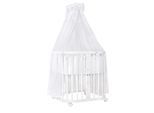 Waldin Babybett Kinderbett 7in1 mit Matratze, mitwachsendes Kinder-Bett